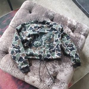 Adidas Cropped crewneck sweatshirt